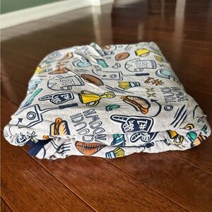 Little Sleepies TOUCHDOWN TIME / OG GAME DAY cloud blanket